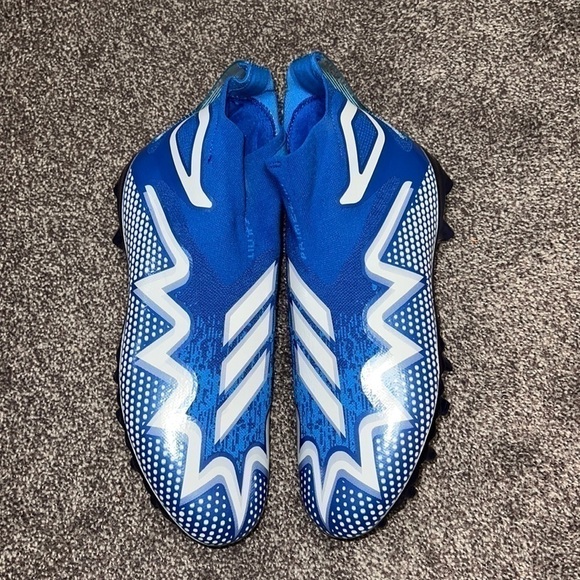 Adidas Freak Ultra 22 Football Cleats Primeknit Laceless Navy Men Size 12 - Picture 1 of 4